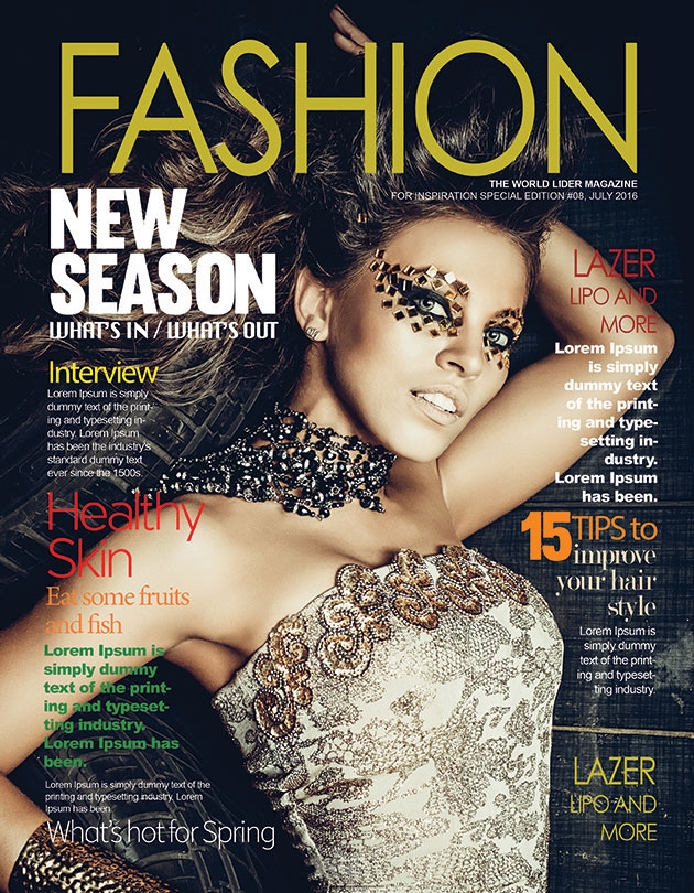 Free Magazine Cover Templates