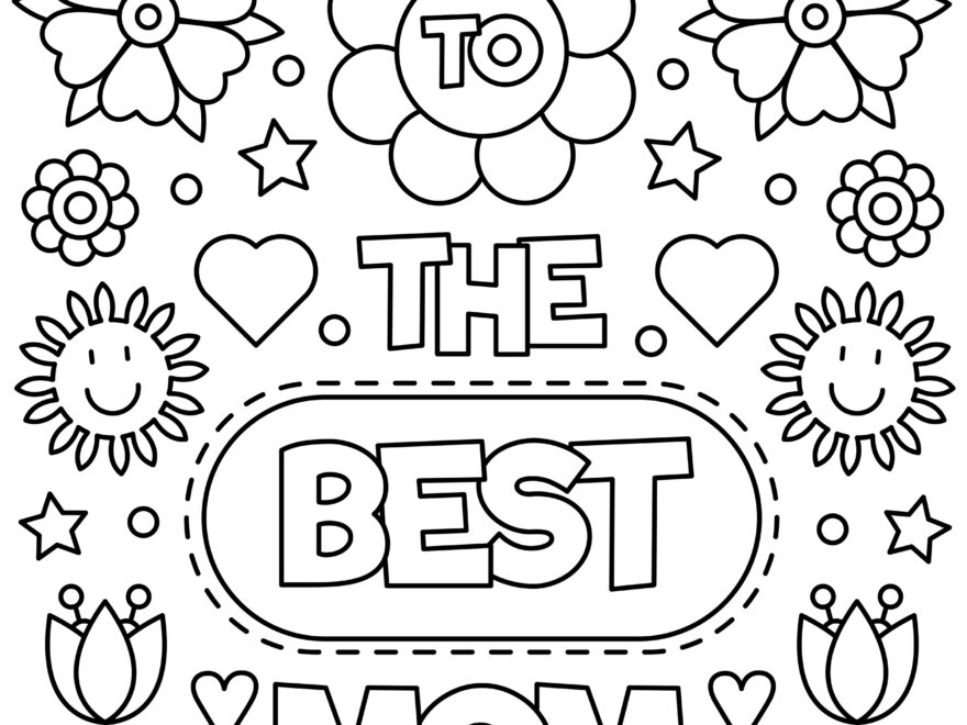 Free Mother 39 s Day Coloring Pages Printables For Kids Happy Toddler