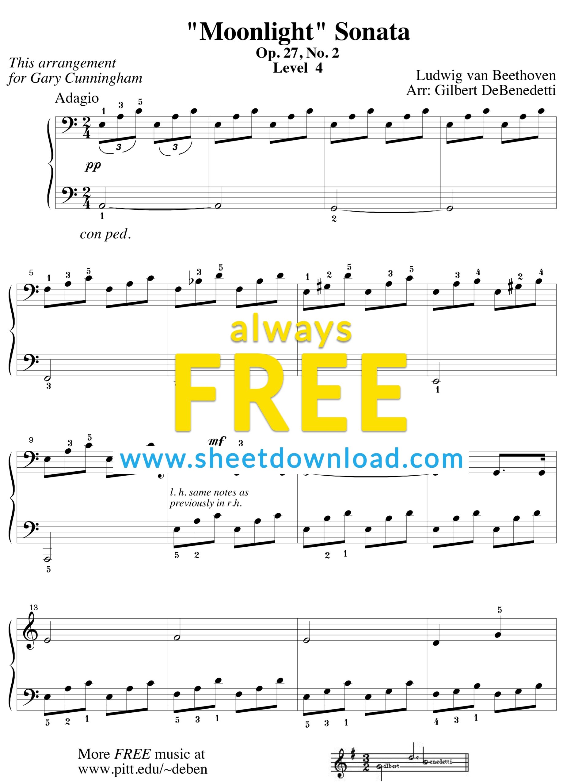 Free Piano Sheet Music By Bach Download And Print PDF