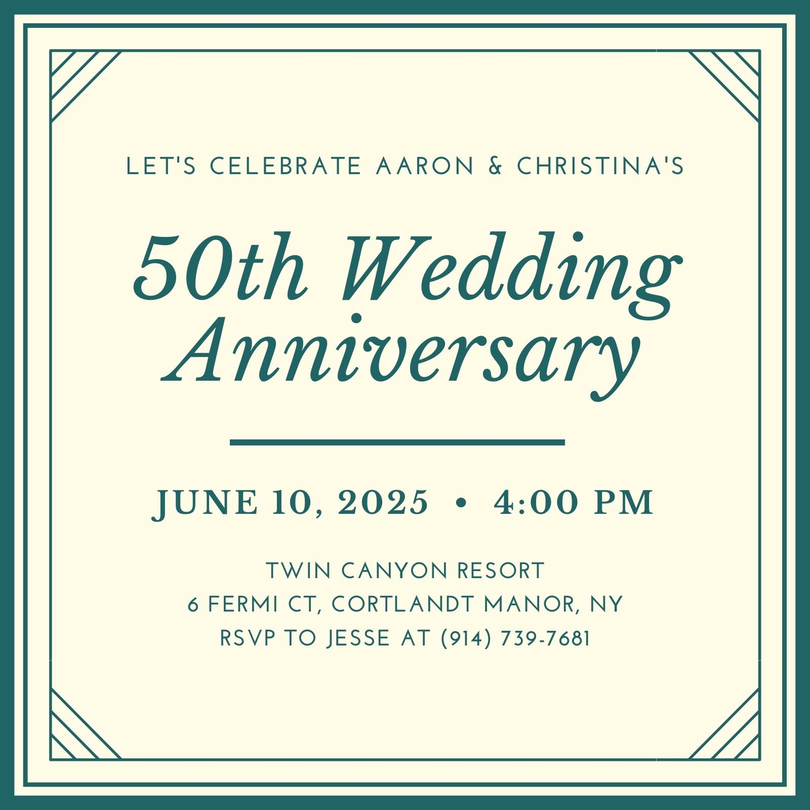 Free Printable 50th Anniversary Invitation Template Printable 