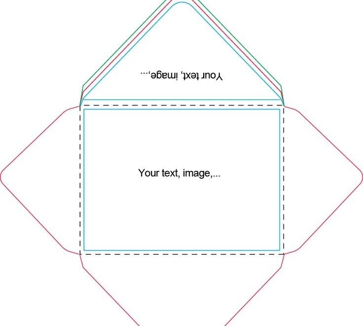 Free Printable A6 Envelope Template Printable Templates
