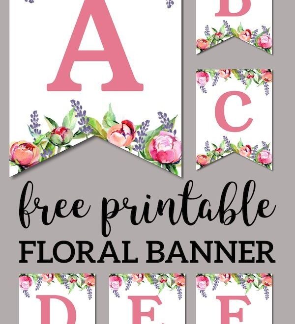 Free Printable Alphabet Letters For Banners