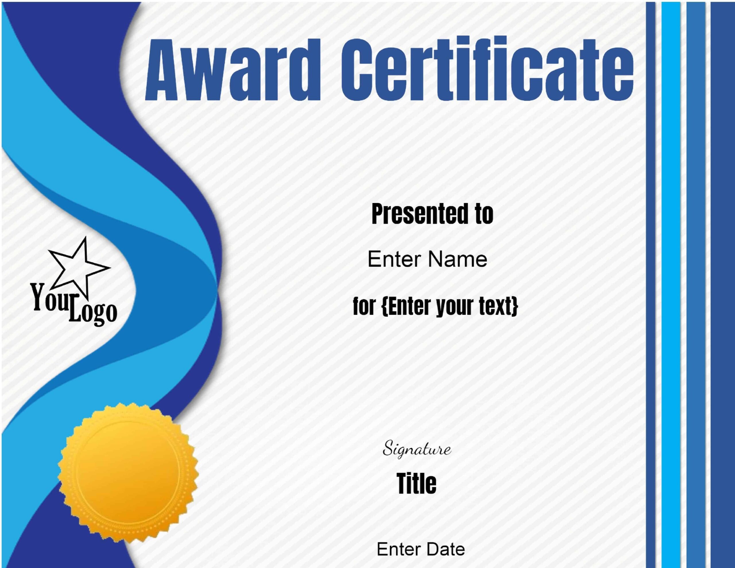 Free Printable Award Certificates Word Printable Free Templates Free Printable Award Certificates Word Printable Free Templates