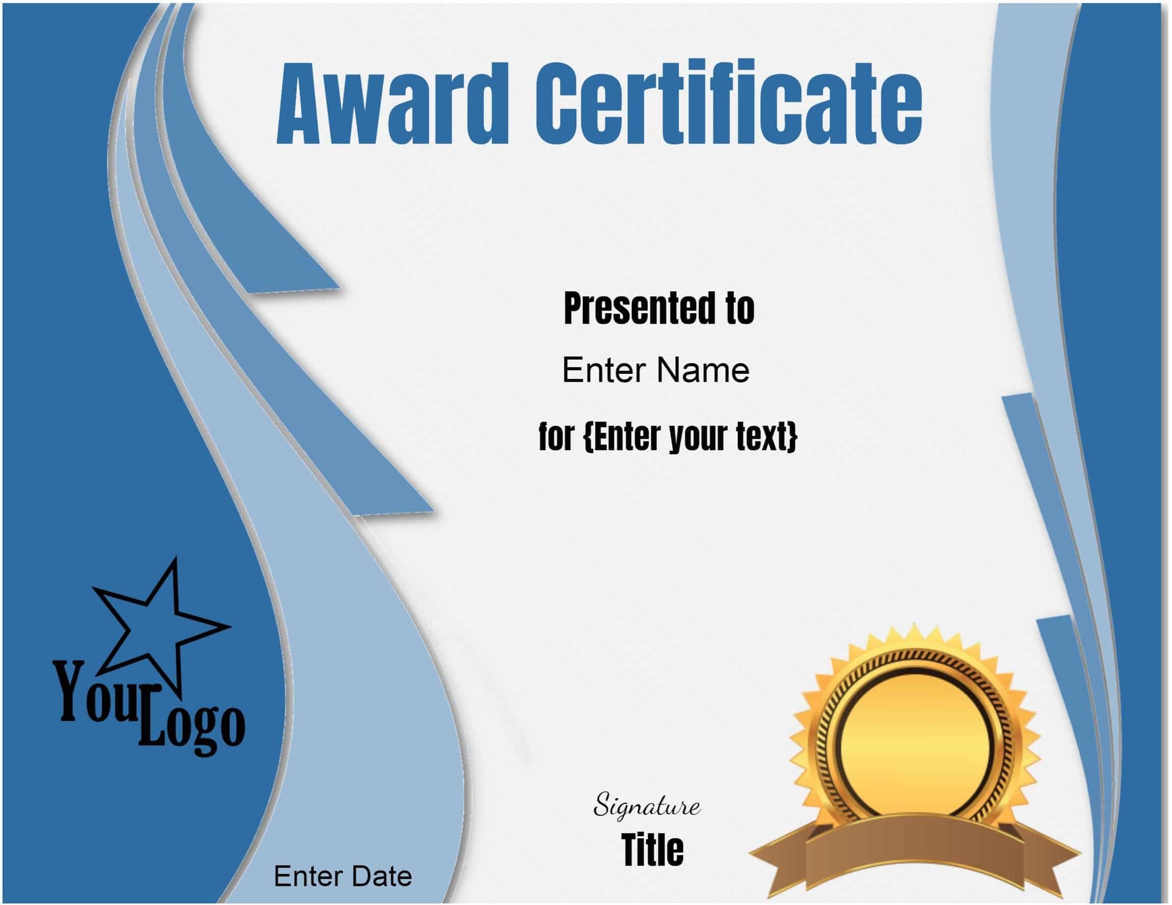 Free Printable Awards Certificates Free Printable Awards Certificates
