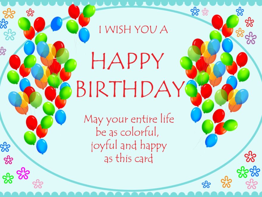 Free Printable Birthday Cards From All Of Us Printable Templates