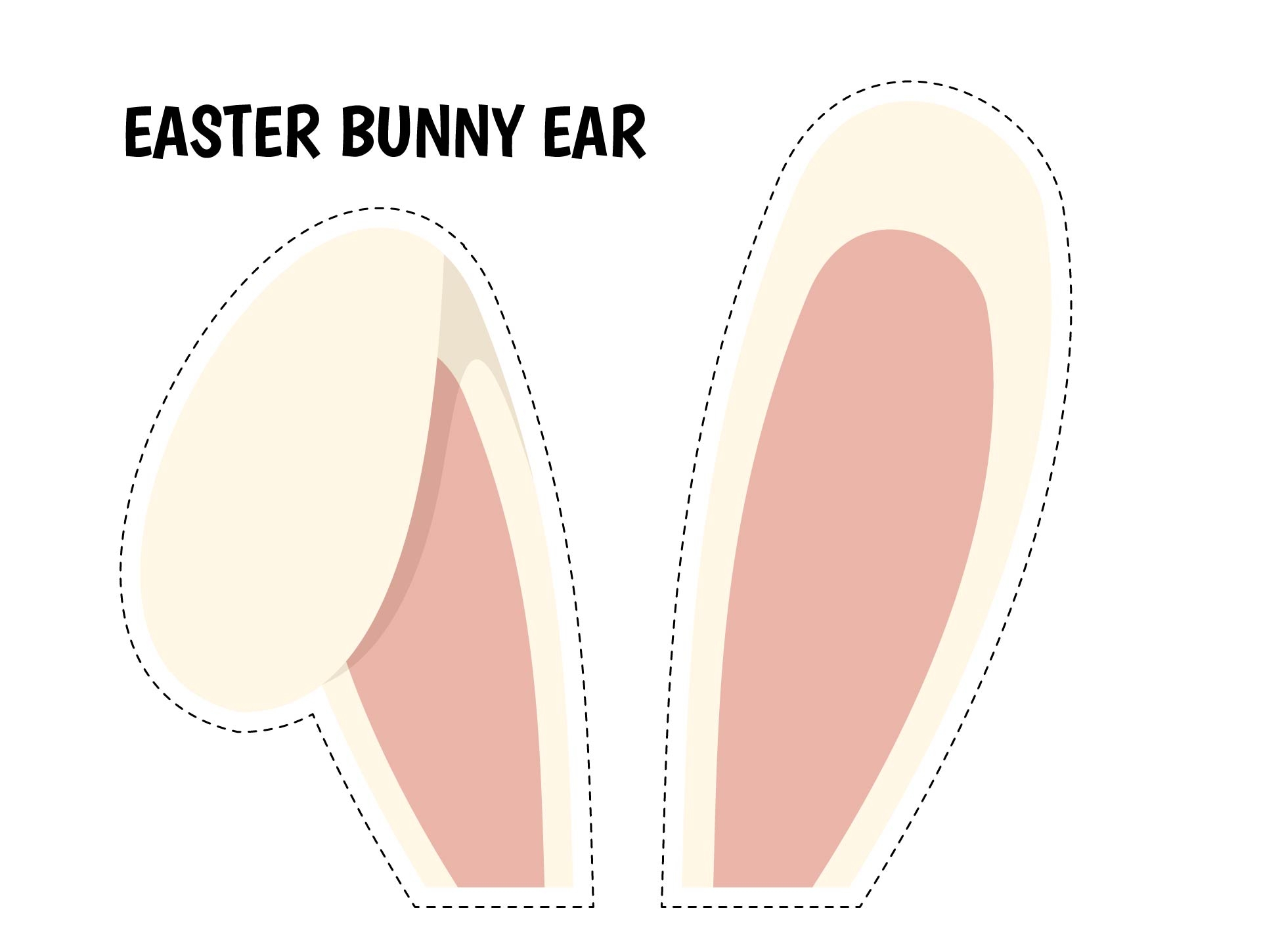 Bunny Ears Free Printable Pattern