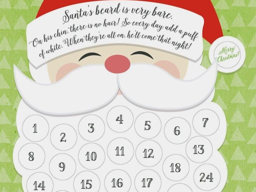 Free Printable Christmas Countdown
