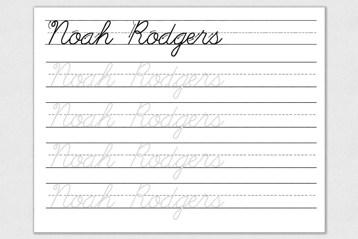 Free Printable Cursive Name Maker