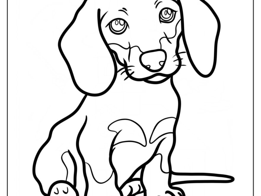 Free Printable Dachshund Coloring Pages FREE Printables