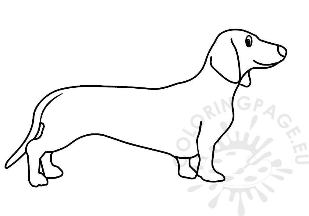 Free Printable Pages Of Dachshunds