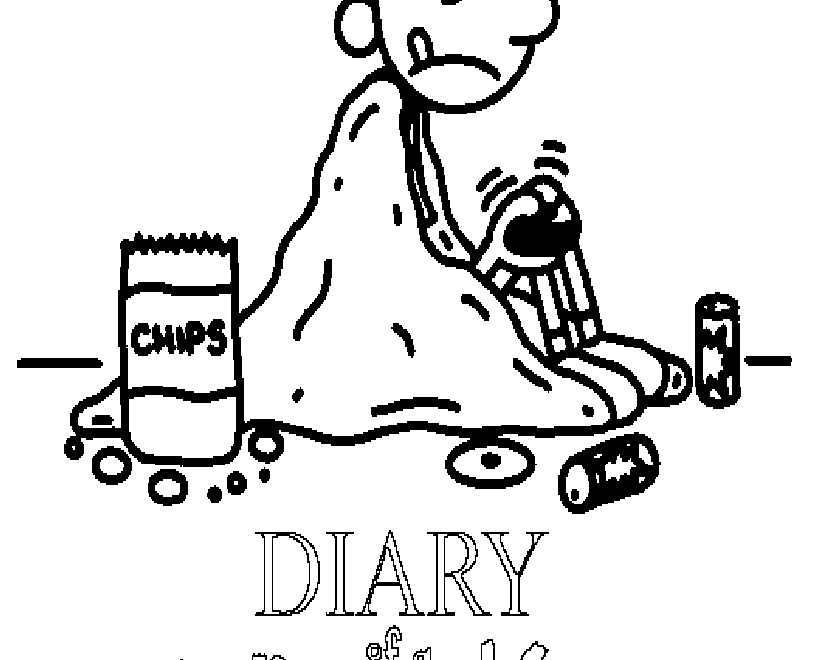 Free Printable Diary Of A Wimpy Kid Coloring Page Free Printable