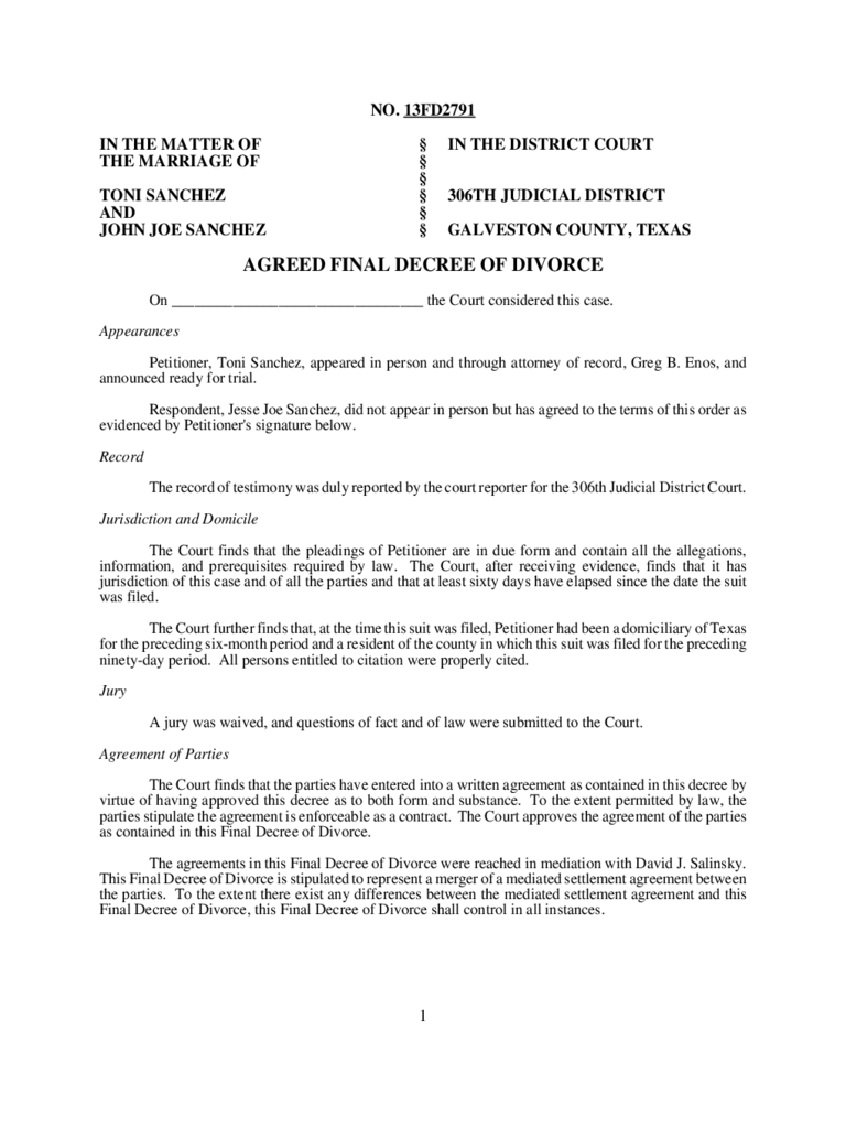 Free Printable Divorce Forms Texas Printable Form 2024 Free Printable Divorce Forms Texas Printable Form 2024