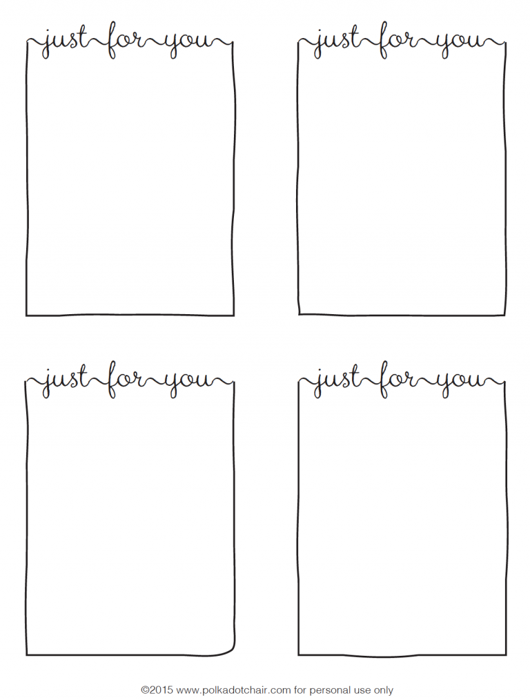 Printable Earring Card Template