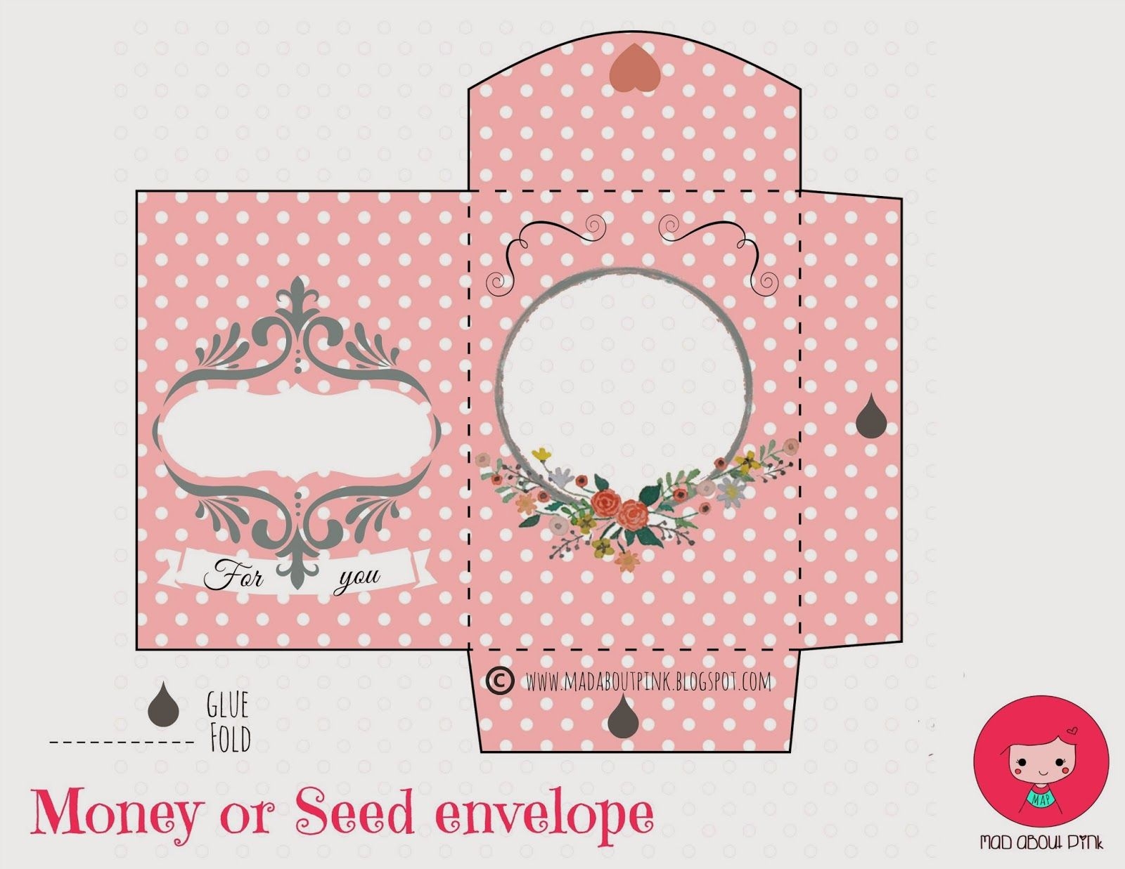 Free Printable Gift Card Envelope Template Download These Printables 