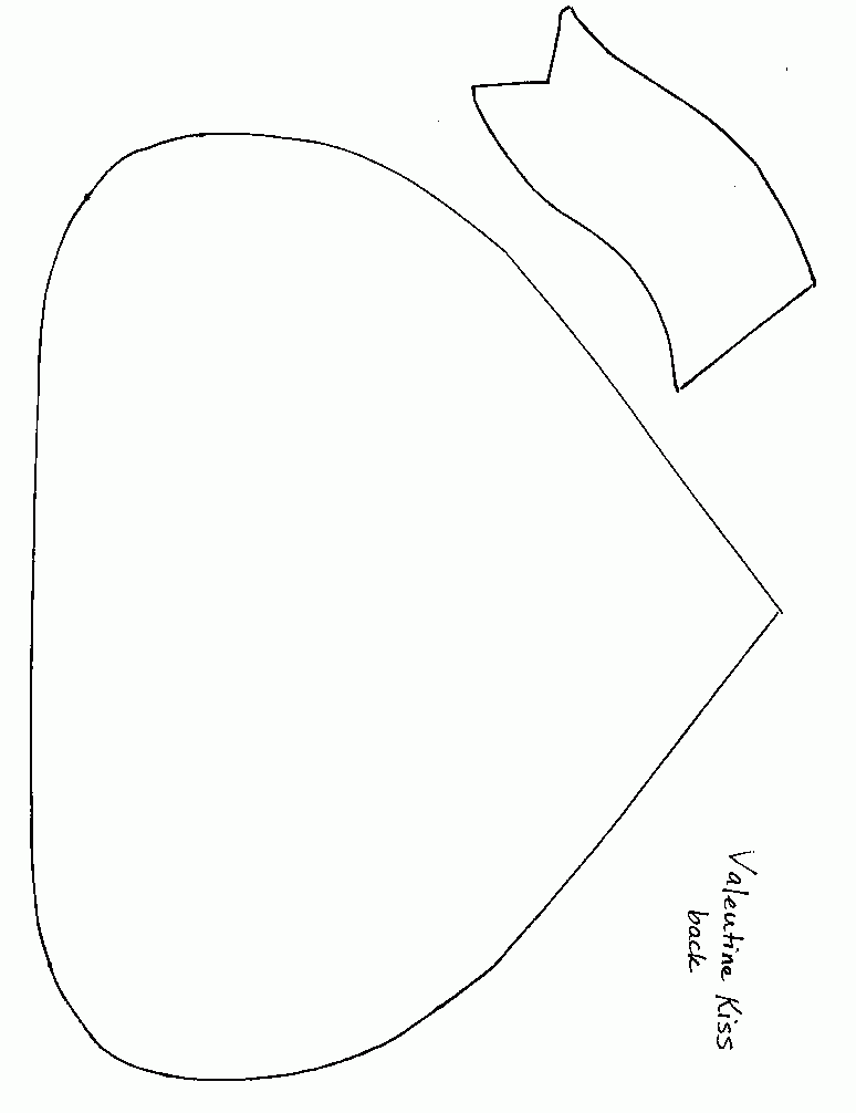 Free Printable Hershey Kisses Template