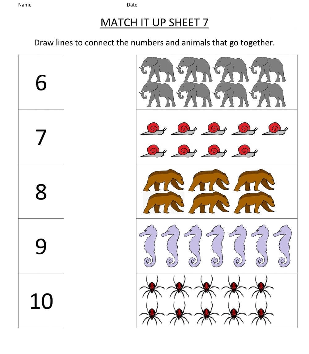 Free Printable Kindergarten Math Worksheets Free Printable 