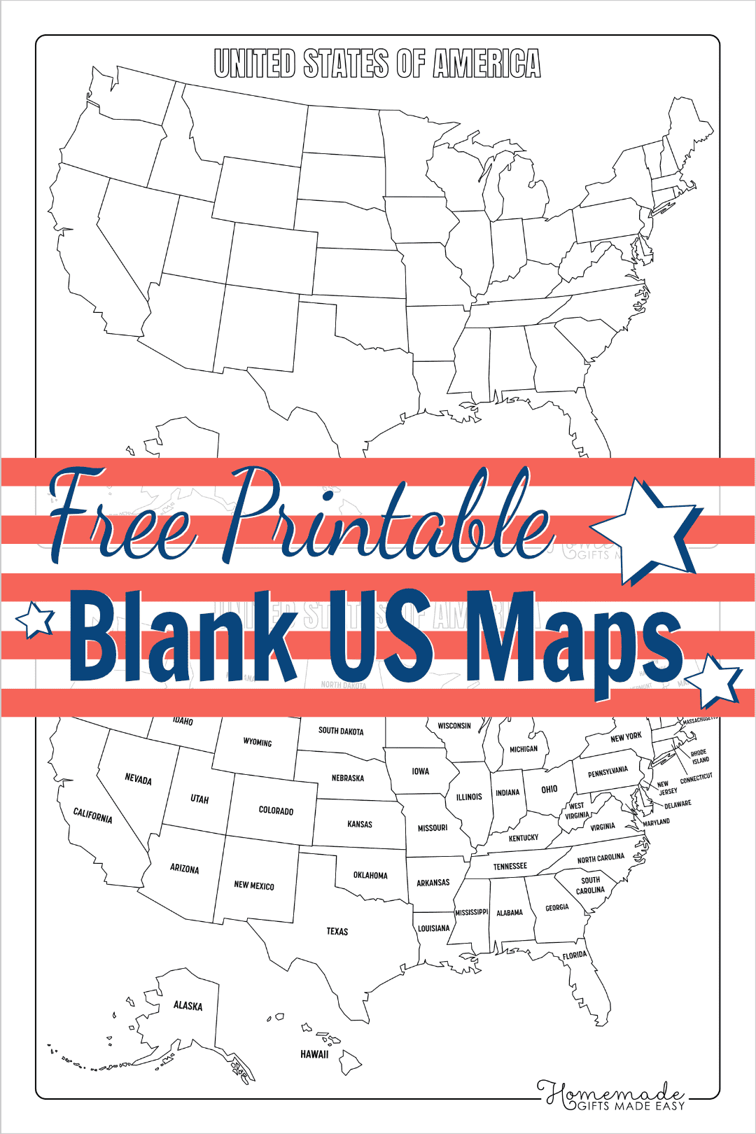 Free Printable Maps Blank Map Of The United States Us Map Printable Us 