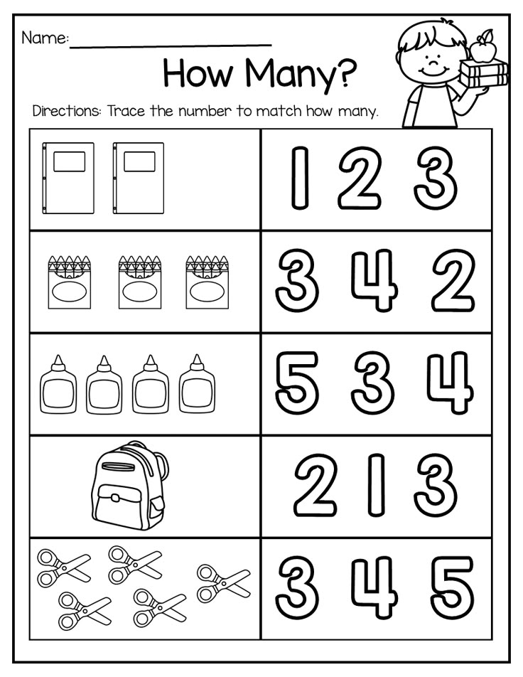 Free Printable Math For Kindergarten