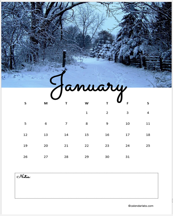 Free Printable 2025 Monthly Calendar Portrait