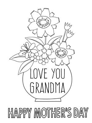 Free Printable Mother 39 s Day Grandma Cards Create And Print Free