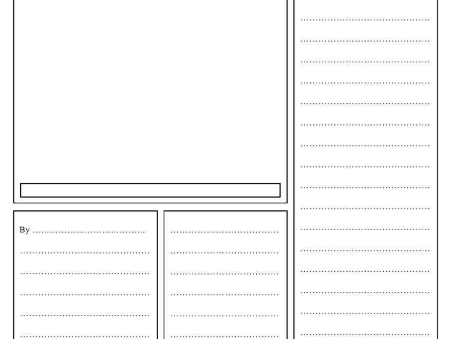 Free Printable News Article Template Printable Templates