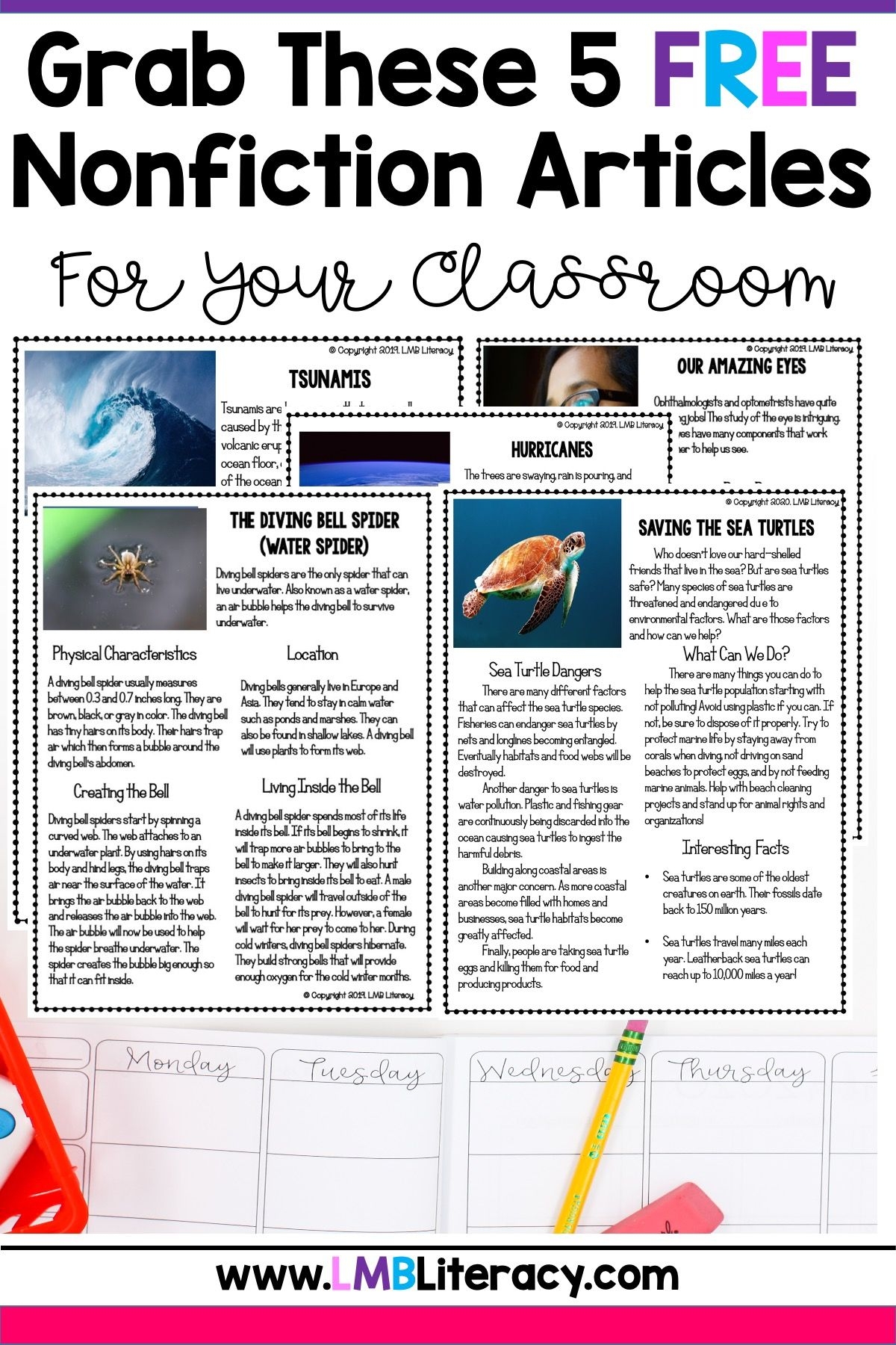 Free Printable Nonfiction Articles With Text Features Printable Word 