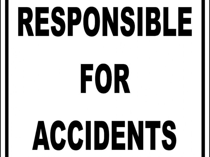 Free Printable Not Responsible For Accidents Sign FREE Printable A Z