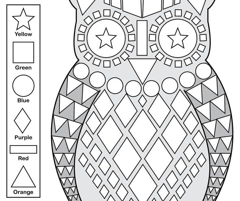 Free Printable Owl Worksheets For Preschoolers David M Staples