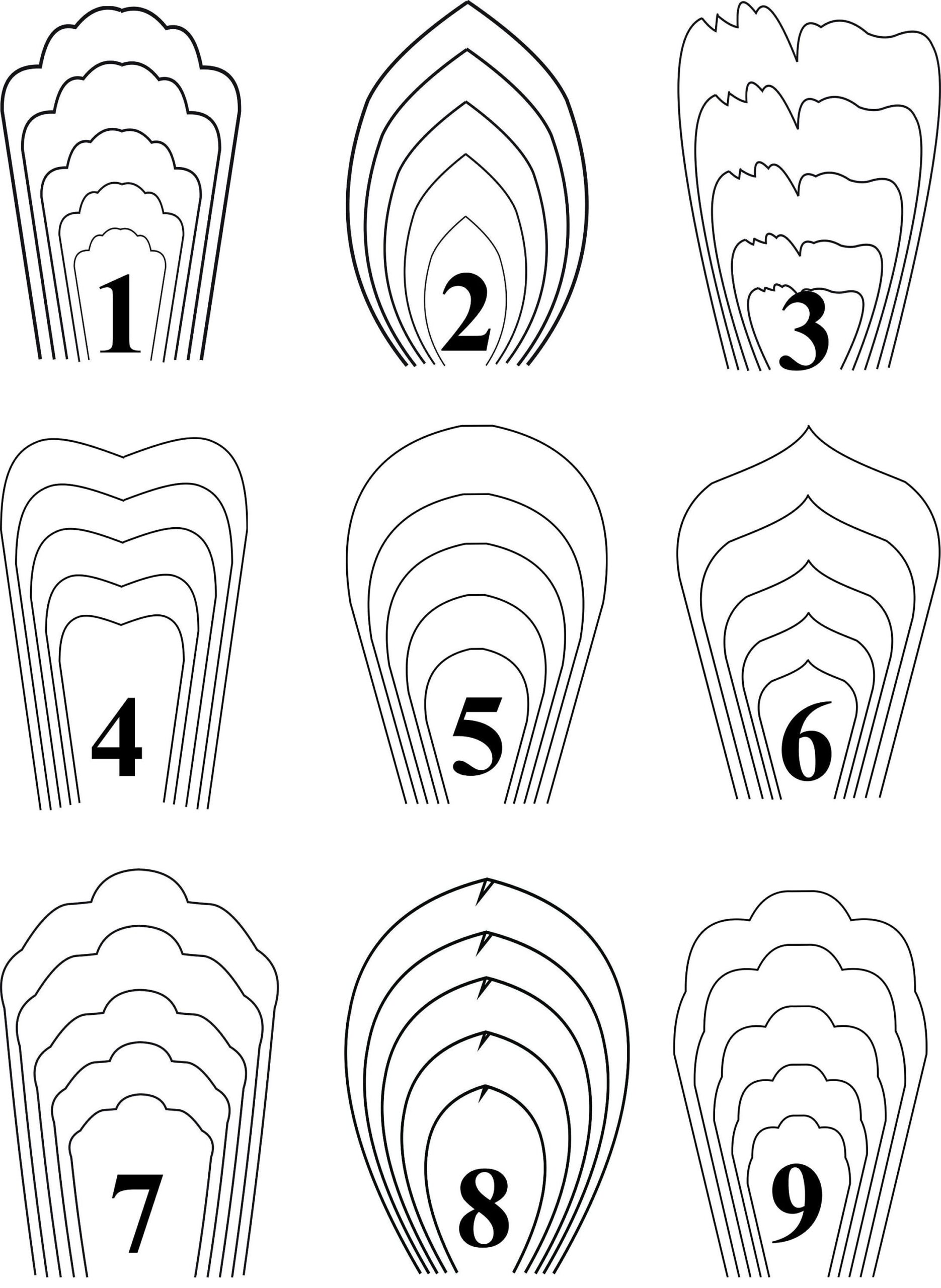Free Printable Paper Flower Templates Printable Online