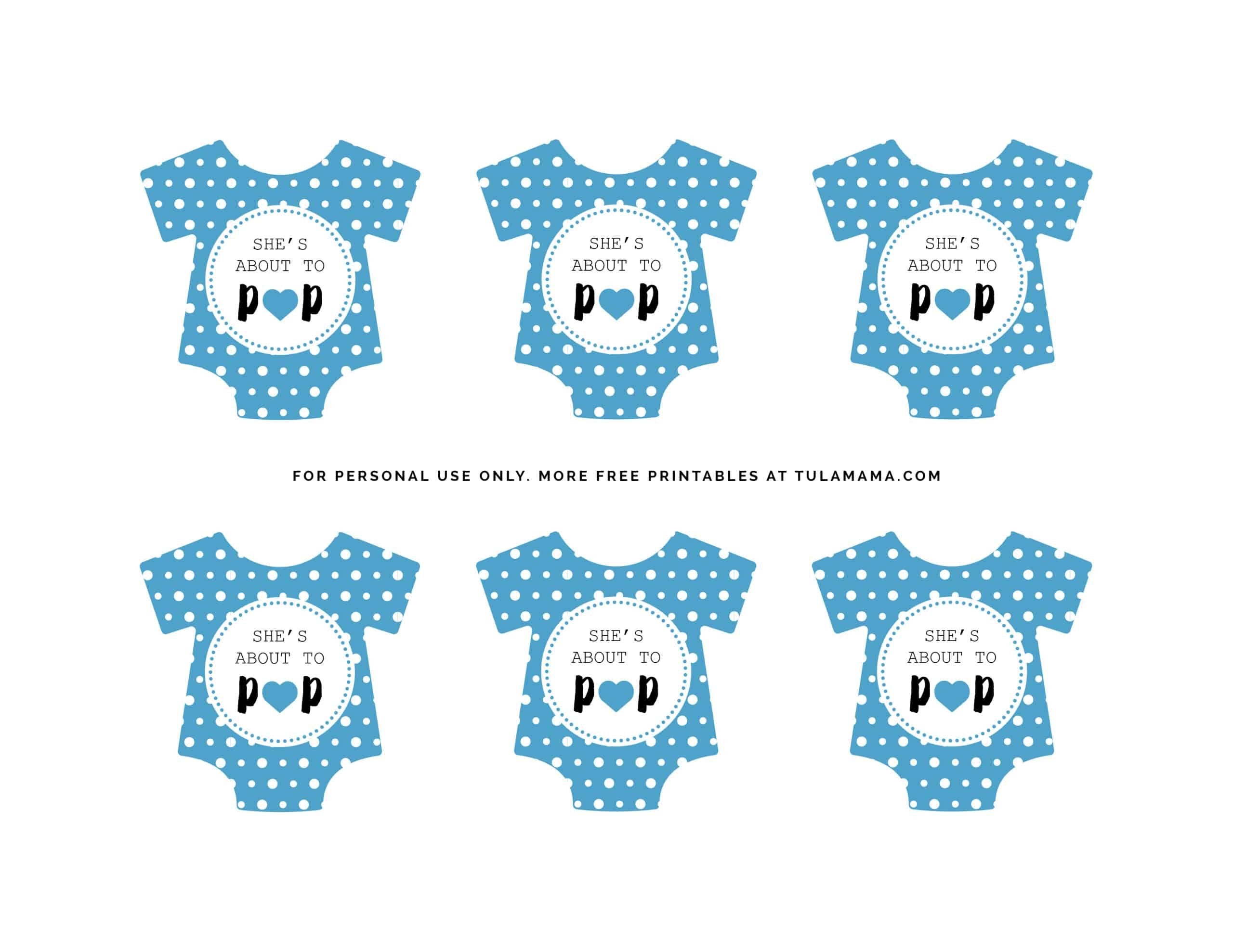 Free Printable Ready To Pop Baby Shower Printables Artofit
