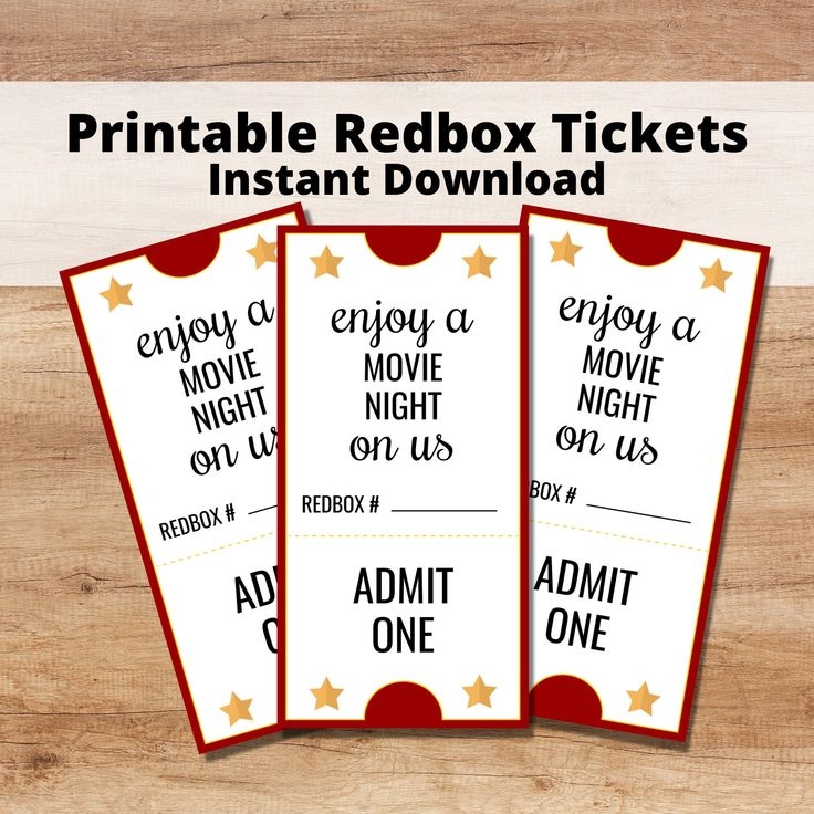 Free Printable Redbox Certificates Download Free Printable Redbox 