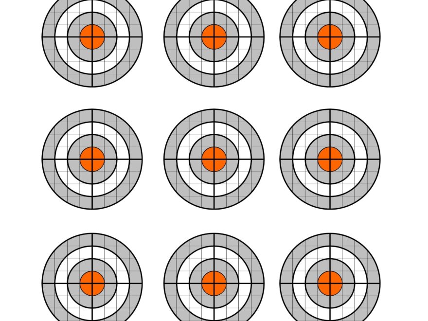Free Printable Rifle Sighting Targets