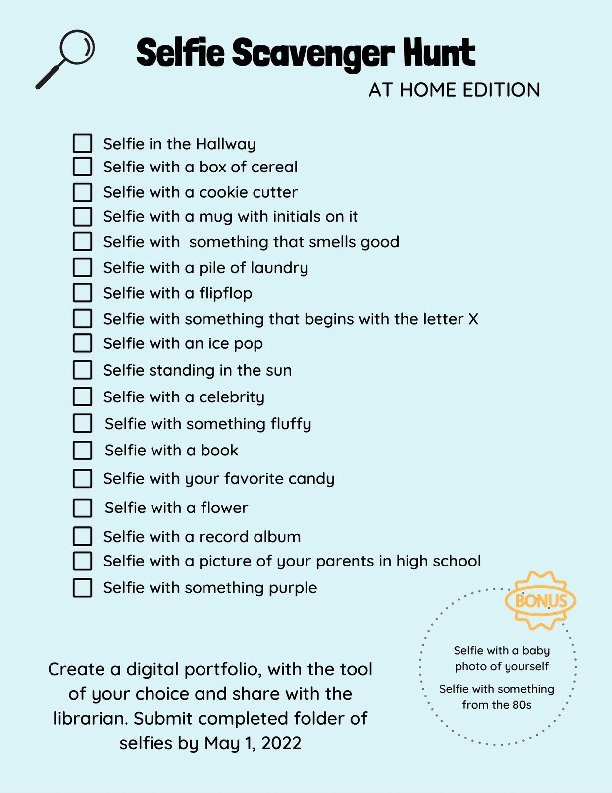 Free Printable Scavenger Hunt Template Download Free Printable Free Printable Scavenger Hunt Template Download Free Printable