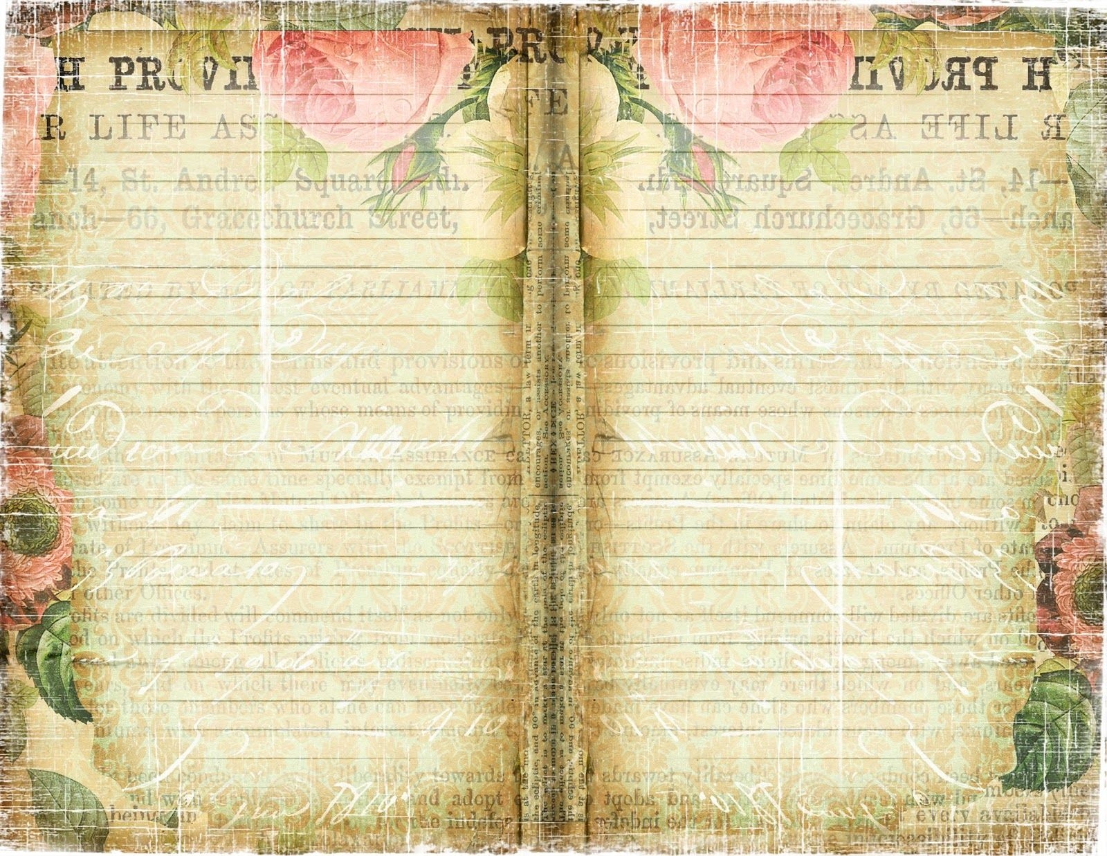 Free Printable Shabby Chic Journal Page Shabby Chic Journal 