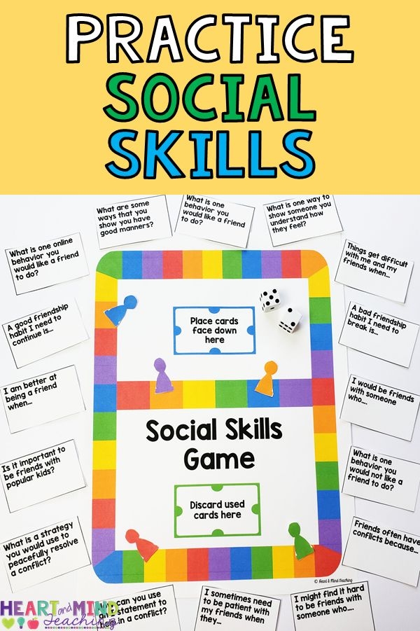 Free Printable Social Skills Games