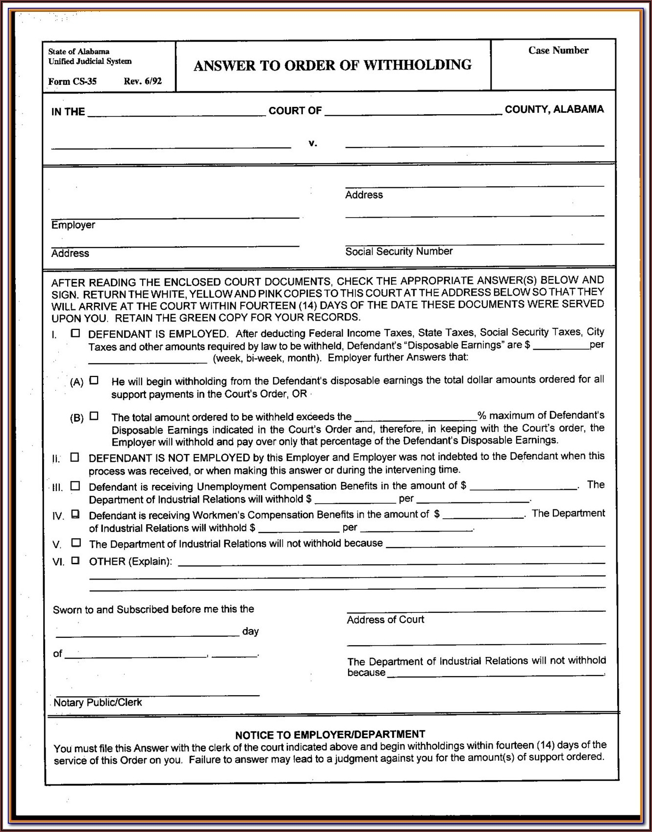Free Printable Temp Guardianship Form For Alabama Printable Forms 