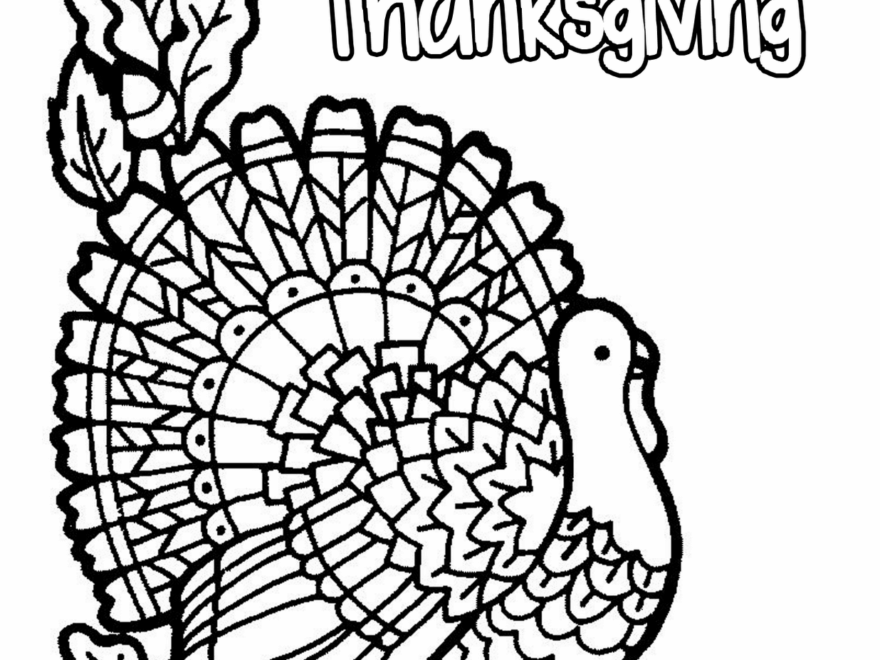 Free Printable Thanksgiving Coloring Pages For Kids