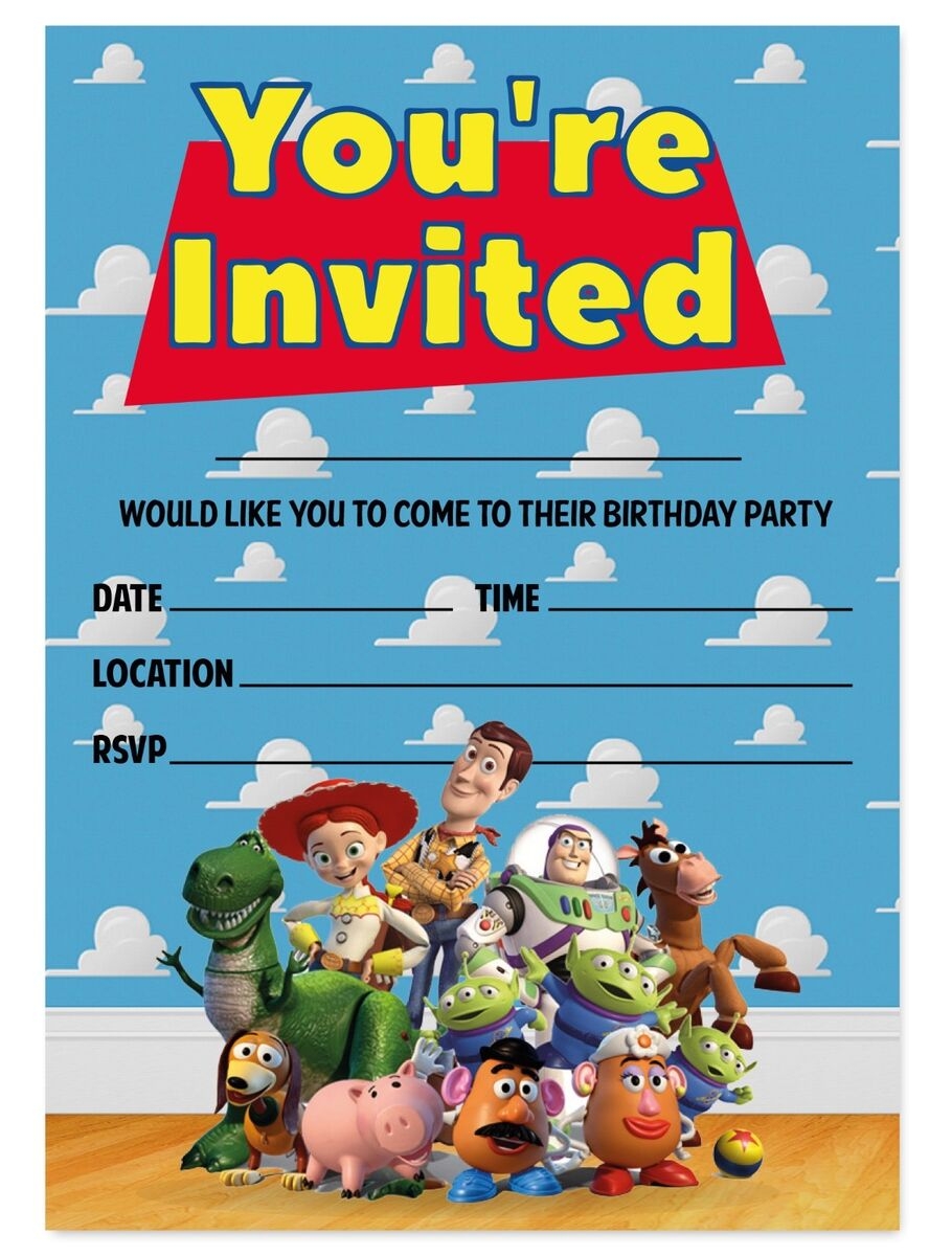 Free Printable Toy Story Party Invitations Free Printables Hub
