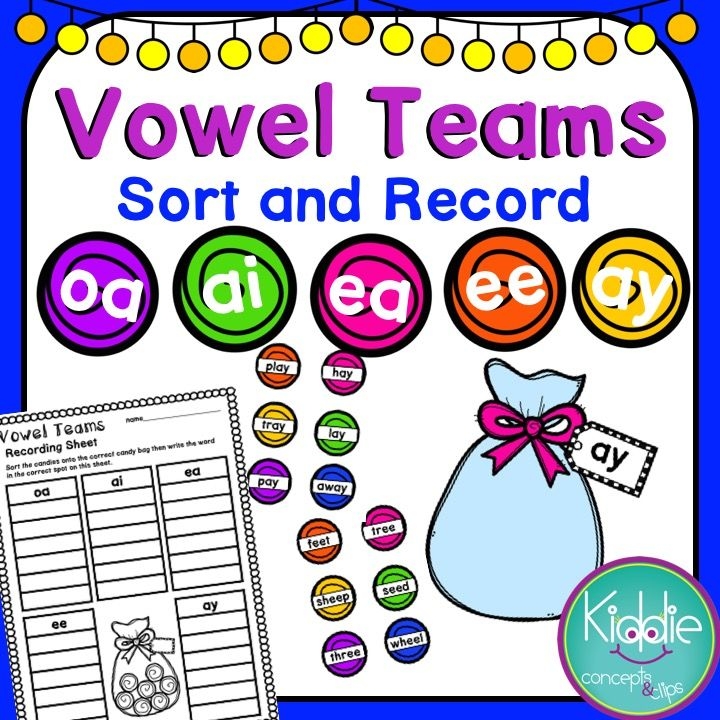 Vowel Team Worksheets Free Printable