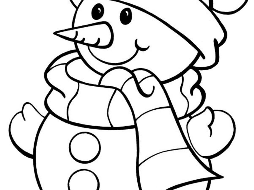 Free Printable Winter Coloring Pages For Kids