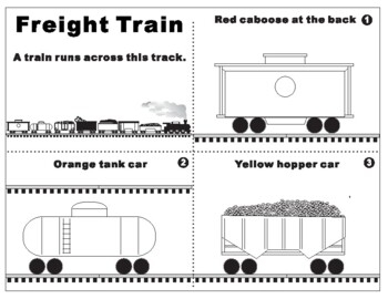 Freight Train By Donald Crews Mini Book By Rick 39 s Creations TpT