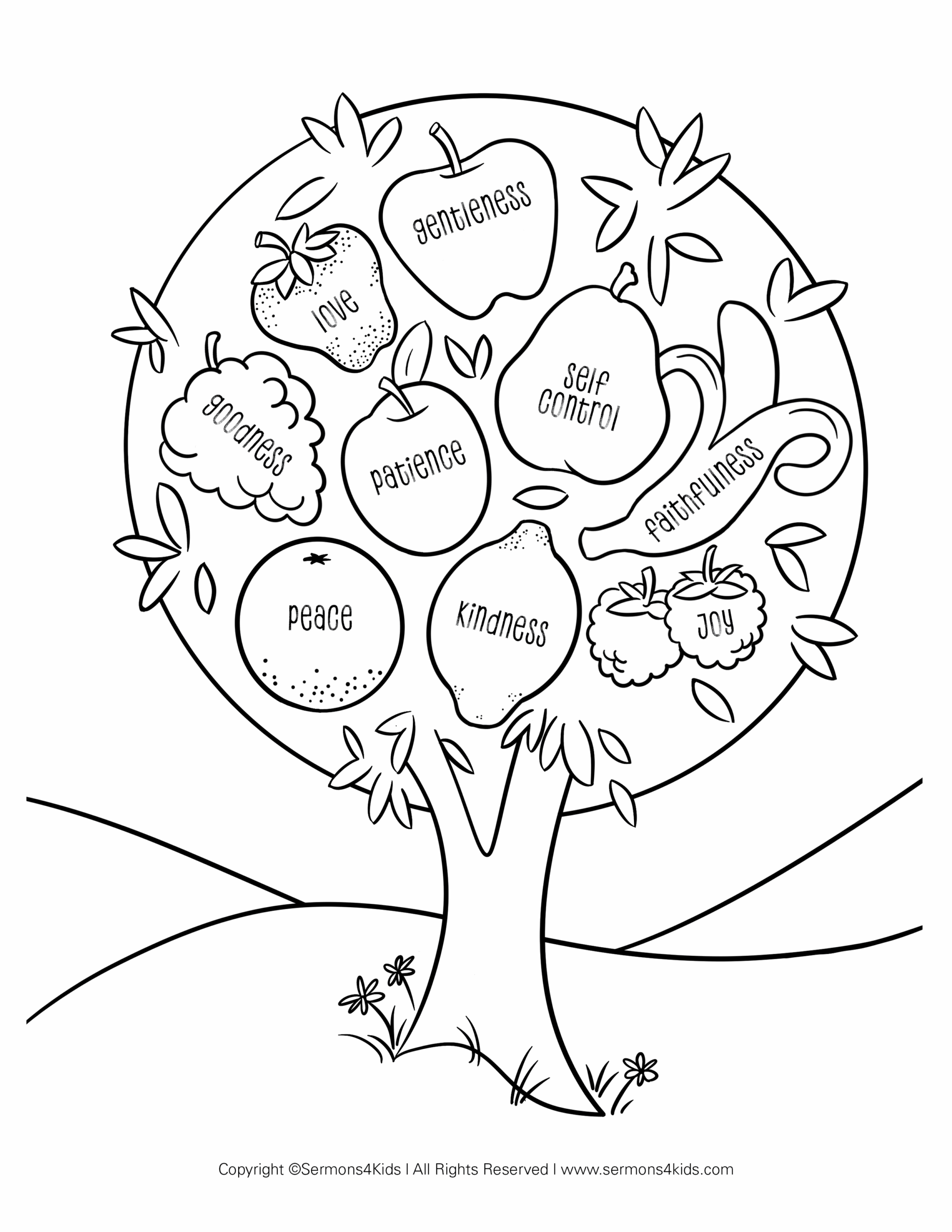 Fruit Of The Spirit Printables Teaching Resources FREEBIE Fruit Of The
