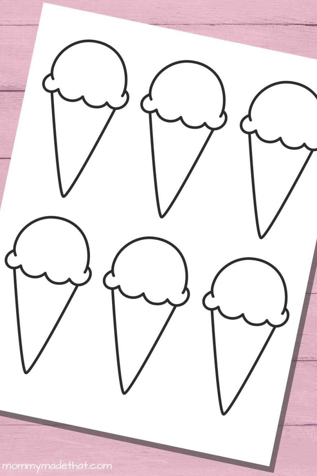 Fun Ice Cream Cone Templates For Crafts Coloring Fun Ice Cream Cone Templates For Crafts Coloring