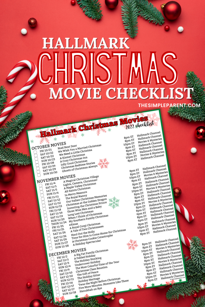 Hallmark Christmas Movies 2025 List L James Moore