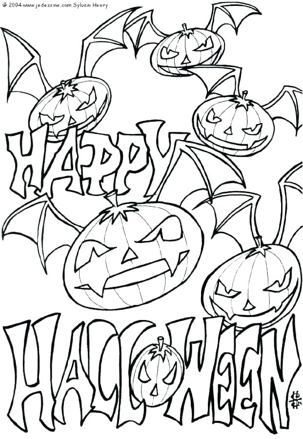 Halloween Coloring Pages For Older Students At GetColorings Free 