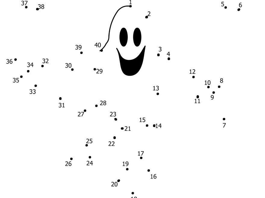 Halloween Dot To Dot Free Printable