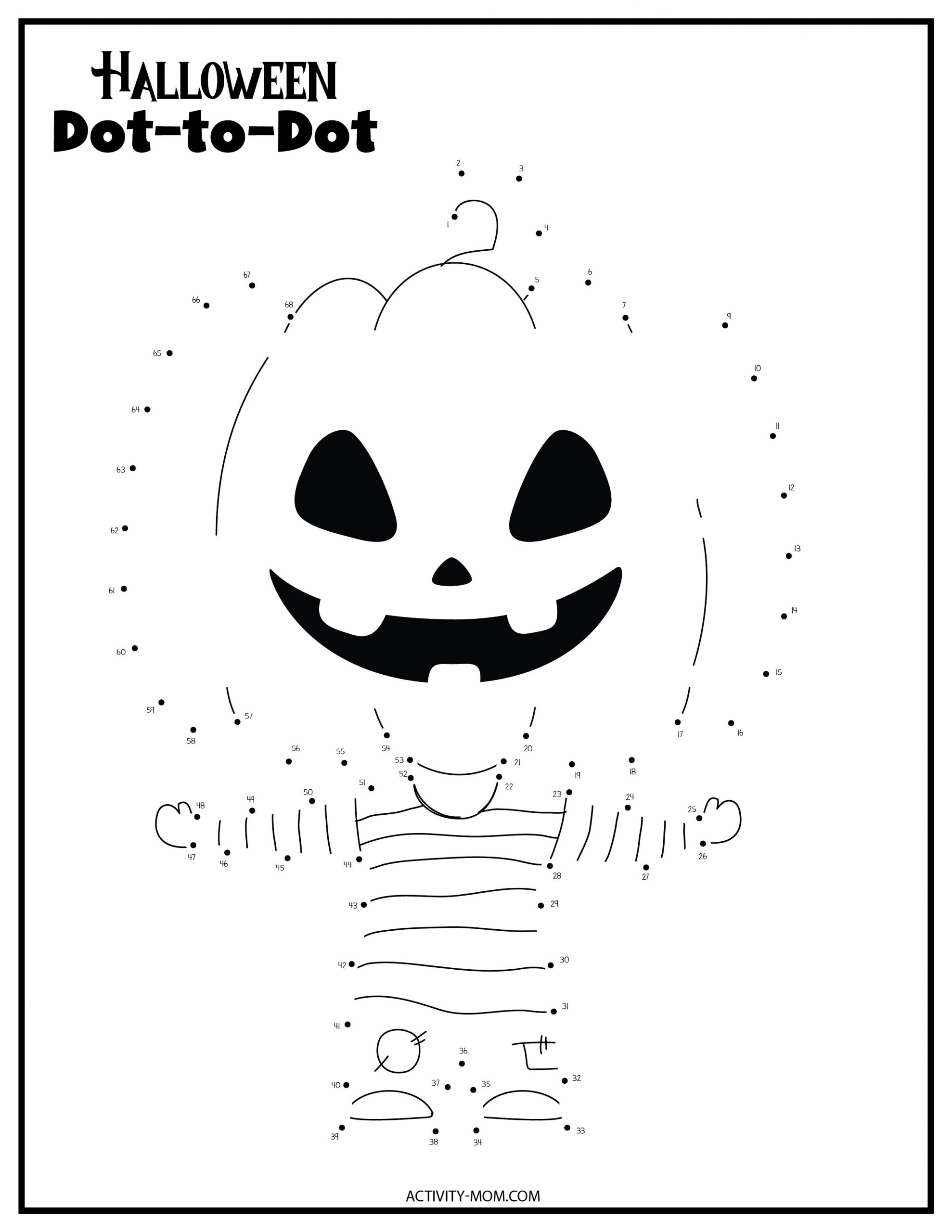 Halloween Printable Activities
