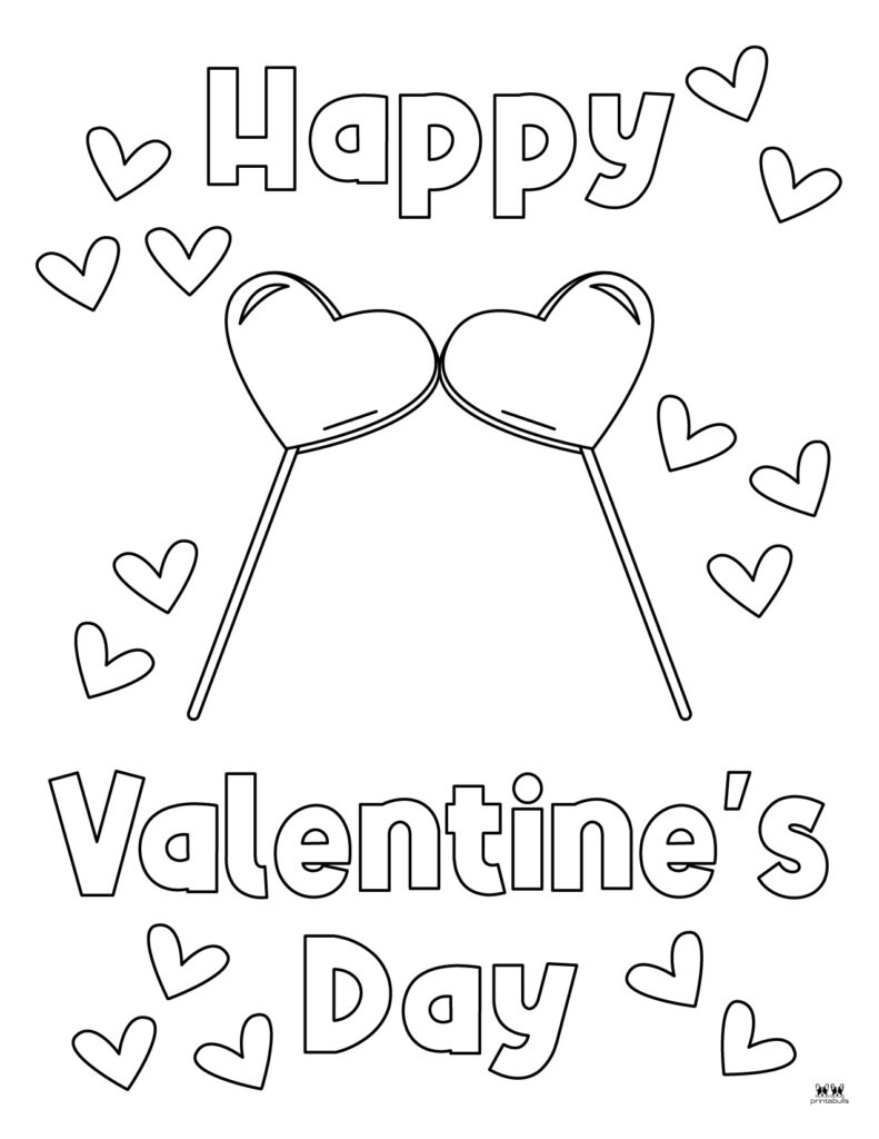 Happy Valentines Day Dad Coloring Pages