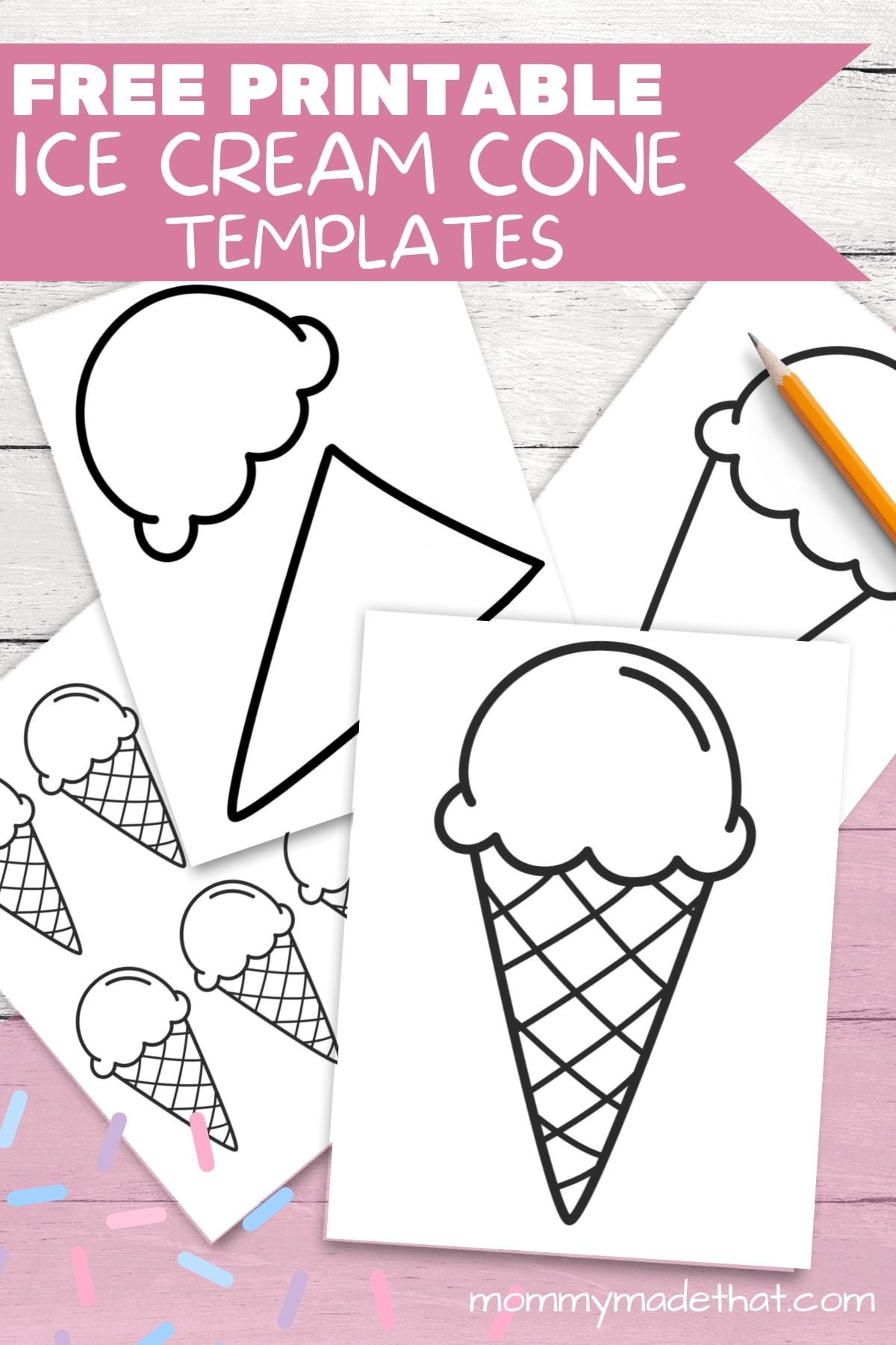 Ice Cream Cone Template Printable Printable Templates Online By Paul Ice Cream Cone Template Printable Printable Templates Online By Paul
