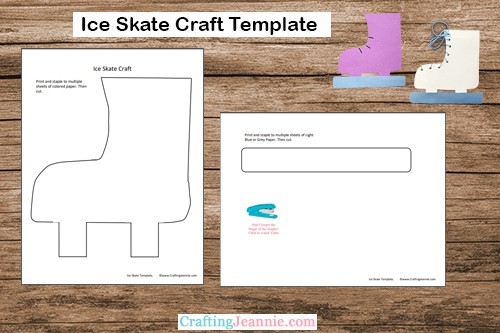 Hockey Skate Template Free Printable Hockey Skate Template Free Printable
